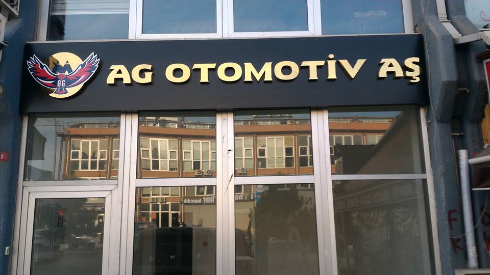 Lamplex kabartma harfli tabela