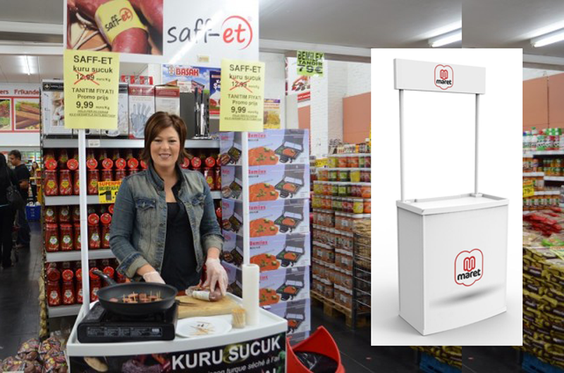 Tadım reklam standı