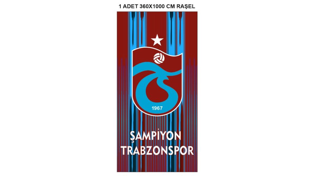Trabzonspor Bayrağı şampiyon bayrakları