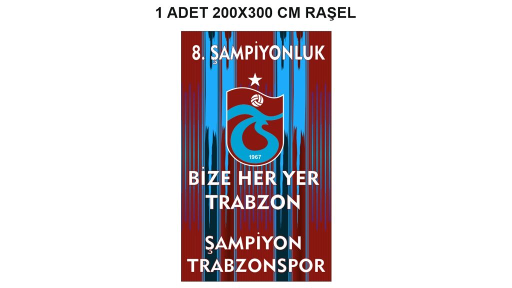 Trabzonspor Bayrağı Büyük Boy